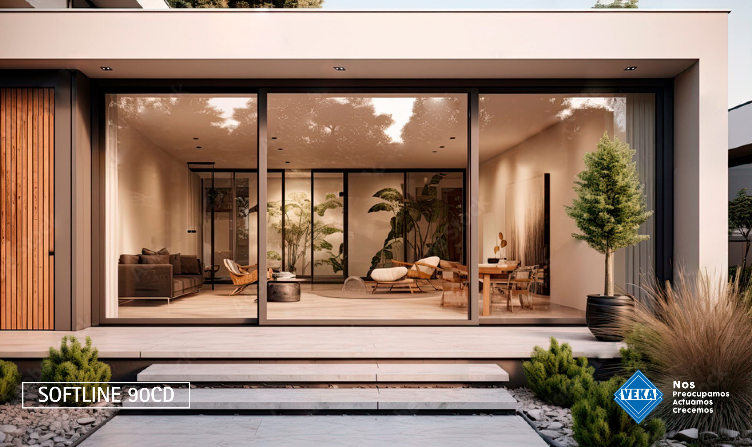 Explorando la Innovación: Descubre la Línea SOFTLINE 90CD de VEKA